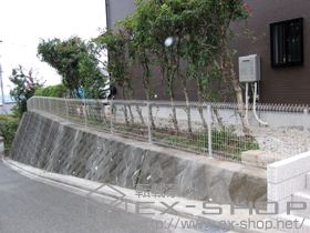 のフェンス・柵 メッシュフェンス G10-R 施工例