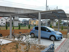 のカーポート レイナポートグラン M合掌　積雪〜20cm対応 施工例