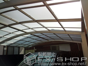 のカーポート プレシオスポート ワイド 積雪〜20cm対応 施工例