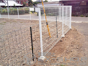 のフェンス・柵 イーネットフェンス 1F型 施工例