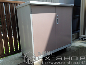 の物置・屋外倉庫 アイビーストッカー(BJN-115A AR) 施工例