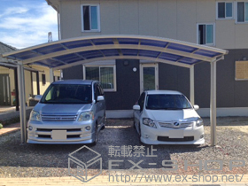 のカーポート レイナツインポートグラン　積雪〜20cm対応 施工例