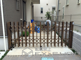 のカーゲート アルシャインII HW型Aタイプ ノンレール 片開き 320S 施工例