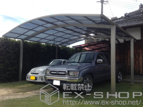 のカーポート プレシオスポート ワイド 積雪〜20cm対応 施工例