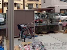 の物置・屋外倉庫 エスモ 一般型(ESD-1909AGL MR) 施工例