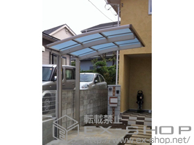 のサイクルポート・駐輪場 レイナポートグランミニ 積雪〜20cm対応 施工例