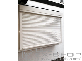 の窓シャッター リフォームシャッターイタリヤ 電動式SSS仕様※ボックス省スペース納まり 施工例