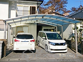 のカーポート レイナツインポートグラン 延長　積雪〜20cm対応 施工例