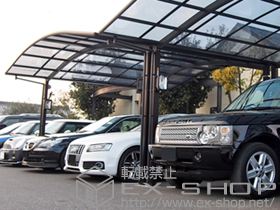 のカーポート プレシオスポート ワイド 積雪〜20cm対応 施工例