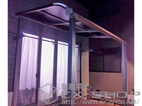 のテラス屋根 プレシオステラス R型 テラスタイプ 単体 積雪〜20cm対応 施工例