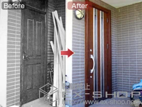 LIXIL ���N�V��(�g�X�e��)�̌��փh�A ���V�F���gK4�d�l 22�ЊJ��R 300�^ �{�H��