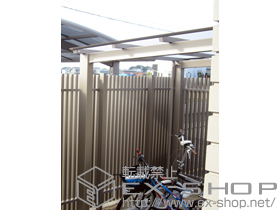 のサイクルポート・駐輪場 アーキフィット ミニ 積雪〜20cm対応 施工例