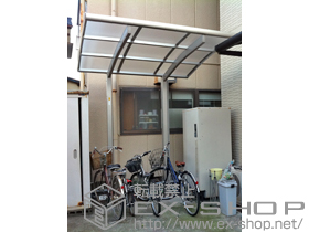 のサイクルポート・駐輪場 レイナポートグランミニ 積雪〜20cm対応 施工例