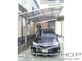 のカーポート カーブポートシグマIII 積雪〜20cm対応 施工例