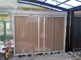 の物置・屋外倉庫 ネクスタ 一般型(NXN-36S MB) 施工例