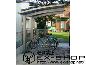 のサイクルポート・駐輪場 プレシオスポート ミニ 積雪〜20cm対応 施工例
