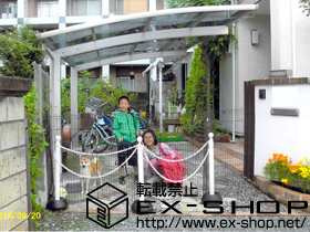 のカーポート プレシオスポート 積雪〜20cm対応 施工例