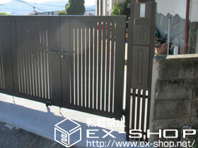 の機能門柱・ポスト スクリーンファンクションユニット プログコートタイプ 施工例