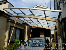 のカーポート カーブポートシグマIII 積雪〜20cm対応 施工例