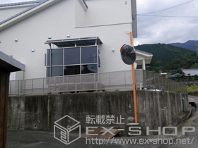 のフェンス・柵 ライシスフェンス1型 フリーポールタイプ 施工例