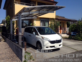 のカーポート プレシオスポート 積雪〜20cm対応 施工例