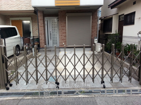 のカーゲート トリップゲート RB型 ノンレール 片開き　41S 施工例