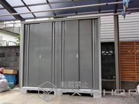 の物置・屋外倉庫 シンプリー 一般型（MJN-217EP） 施工例
