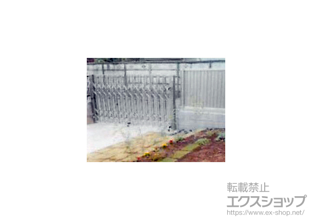 のカーゲート アルシャインII PG型R(ペットガード) Aタイプ ノンレール 片開き 施工例