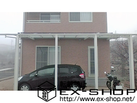 のカーポート レイナベーカポートグラン50 延長 積雪〜50cm対応 施工例