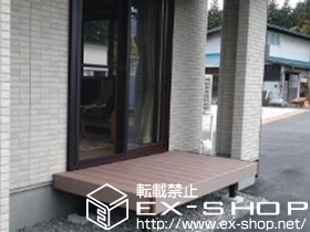 のウッドデッキ 樹ら楽ステージ 施工例