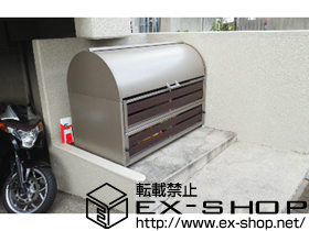 のゴミステーション ダストックRS型 マテリアルカラー 施工例