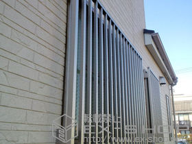 の面格子・窓格子 高強度面格子 縦格子 施工例