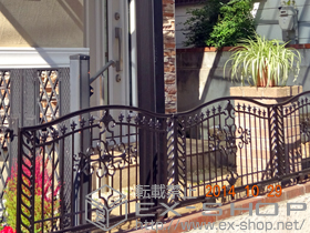 のフェンス・柵 フェスタB型フェンス フリーポールタイプ 施工例