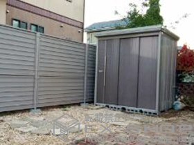 の物置・屋外倉庫 Mr.ストックマンダンディ 多雪型（ND-S1814） 施工例