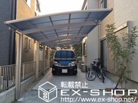 のカーポート レイナポートグラン 縦連棟　積雪〜20cm対応 施工例