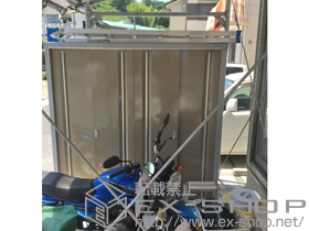 の物置・屋外倉庫 シンプリー 一般型（MJN-199EPMB） 施工例