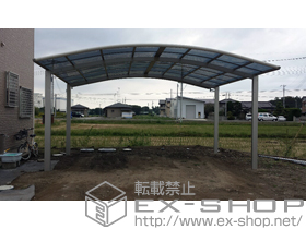 のカーポート レイナツインポートグラン　積雪〜20cm対応 施工例