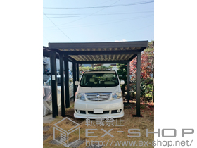 のカーポート テリオスポートIII 1500 角柱4本仕様 積雪〜50cm対応 施工例