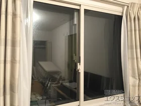 LIXIL リクシル(トステム)の内窓（二重窓・二重サッシ） インプラス(ダストバリア)引き違い窓2枚建て 施工例