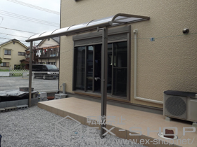 のテラス屋根 パワーアルファ RB型 テラスタイプ 単体 積雪〜30cm対応 施工例