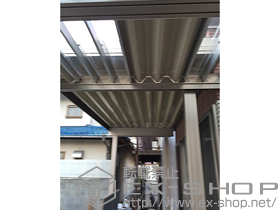 のカーポート テリオスポートIII 3000 角柱4本仕様 積雪〜100cm対応 施工例