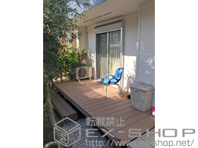 のウッドデッキ 樹ら楽ステージ 施工例