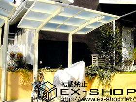 のサイクルポート・駐輪場 レイナポートグランミニ 積雪〜20cm対応 施工例