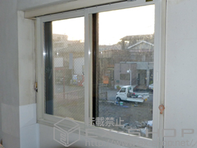 の二重窓（内窓） インプラス ダストバリア仕様 引違い窓 施工例