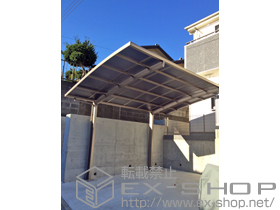 のカーポート カーブポートシグマIII 積雪〜20cm対応 施工例