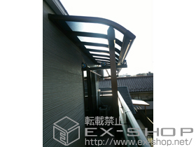 のバルコニー・ベランダ屋根 プレシオステラス R型 1500 屋根タイプ 単体 積雪〜50cm対応 施工例