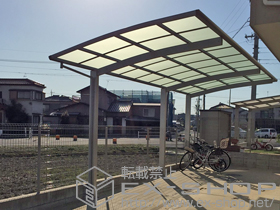 のカーポート レイナポートグラン 延長　積雪〜20cm対応 施工例