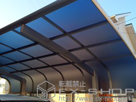 のカーポート プレシオスポート アルファ 積雪〜20cm対応 施工例