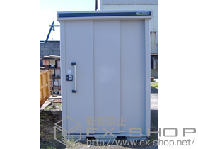 の物置・屋外倉庫 エルモ 一般型(LMD-1525)＋棚板A2.0型 棚板オプション 施工例