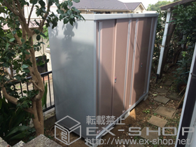 の物置・屋外倉庫 シンプリー 一般型（MJN-219EP） 施工例